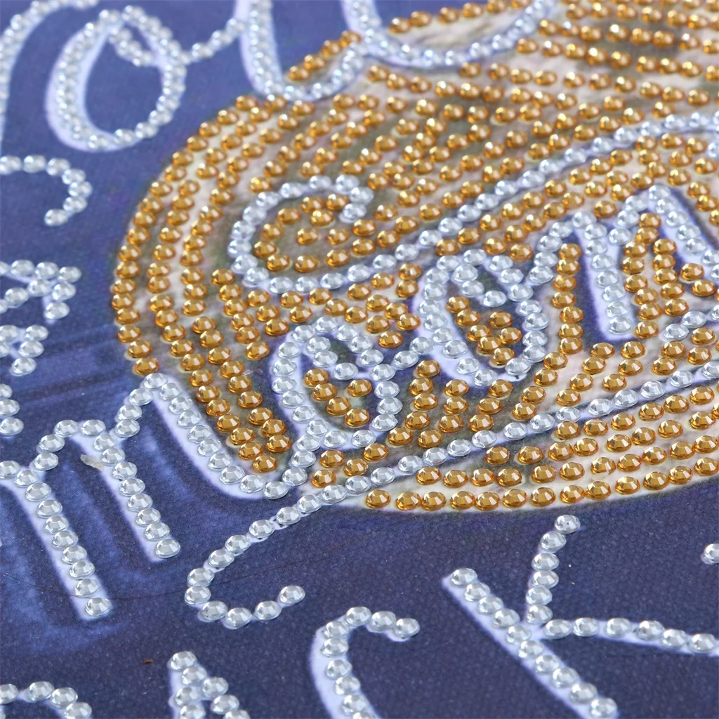 Алмазная вышивка 5D сделай сам особой формы с буквами любовь к Луне алмазная