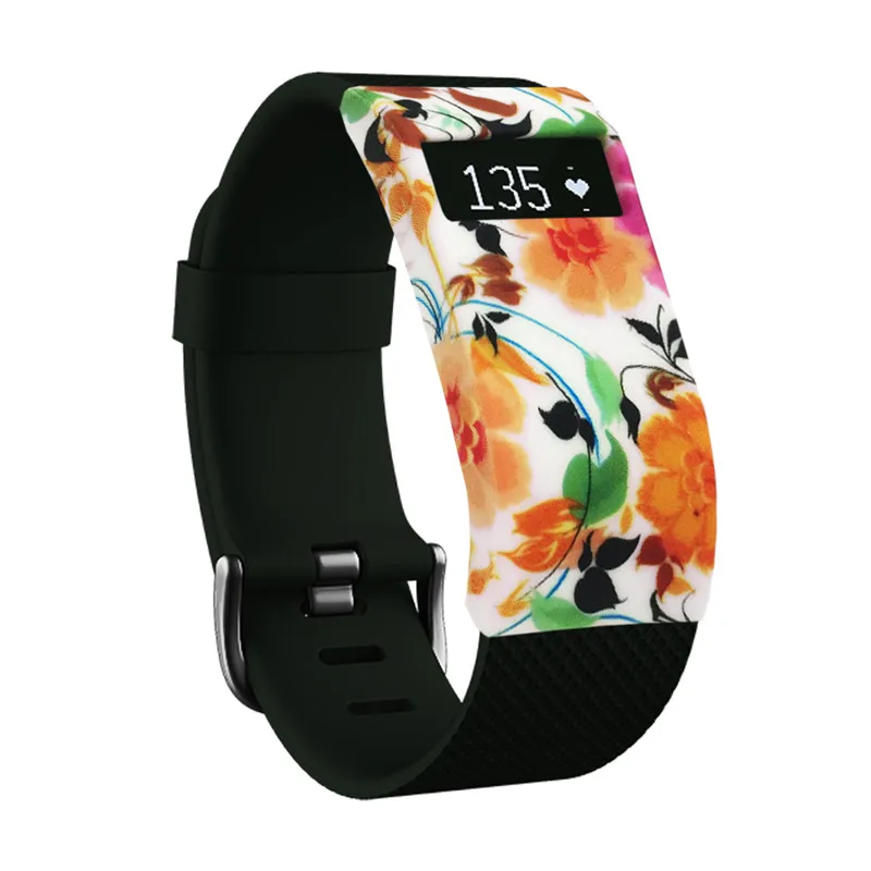 Силиконовая рамка для защиты экрана Fitbit Charge HR чехол сменная защитная оболочка