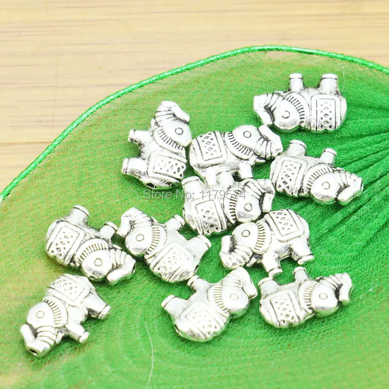 10 шт. новая Проставка в виде слона из сплава для самостоятельного изготовления