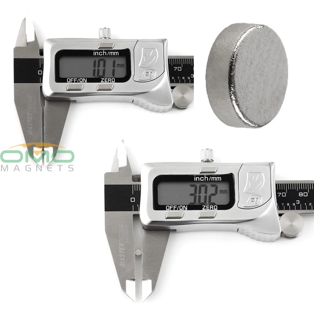 OMO Magnetics 100 шт N52 супер сильные круглые дисковые 3x1 мм Магниты редкоземельные