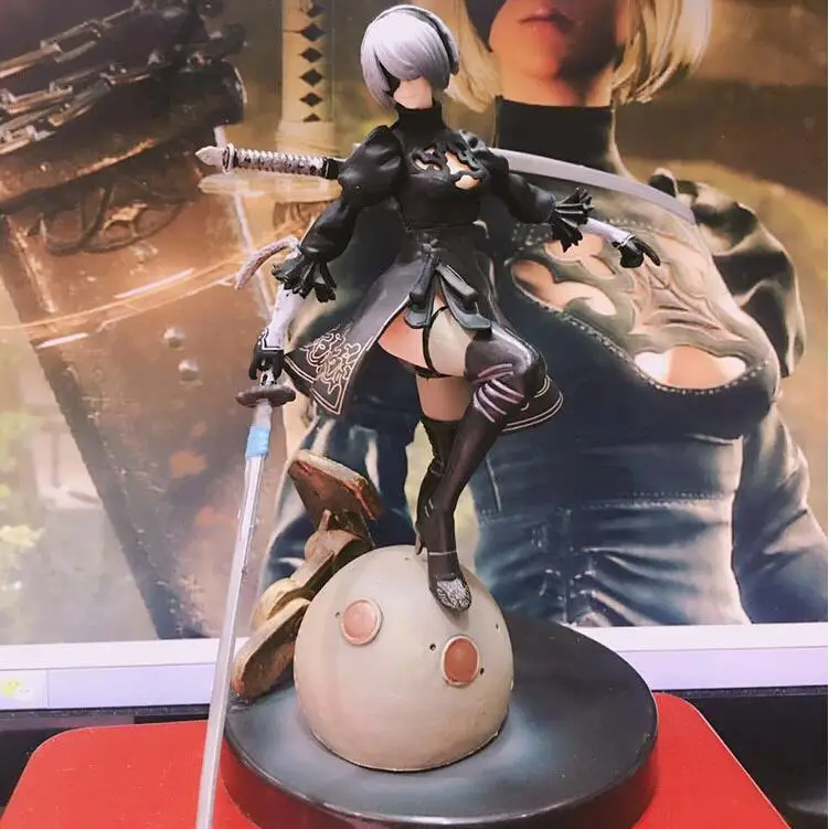 Экшн-фигурка NieR Automata YoRHa No. 2 Type B из ПВХ 15 см | Игрушки и хобби