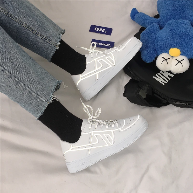 Женская обувь в Корейском стиле ретро Ins уличная фотография шикарная
