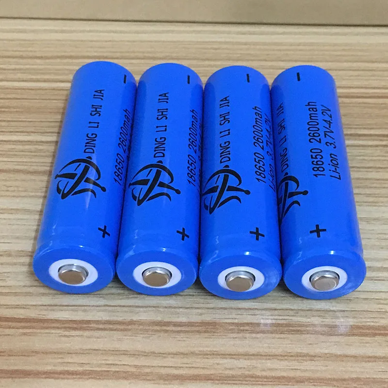 18650 Перезаряжаемые Батарея 3 7 v 2600 mah литий для 4 2 фонарик батареи небольшой