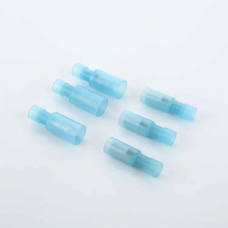 10 шт./лот цилиндрический штекер и гнездо цилиндрической формы синий