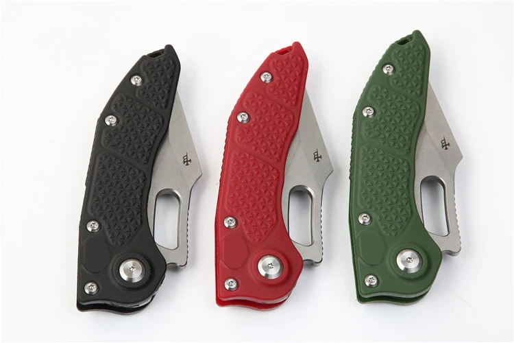 Складной нож Miker Stitch Flipper тактическая ручка из нейлона и стекловолокна D2 для