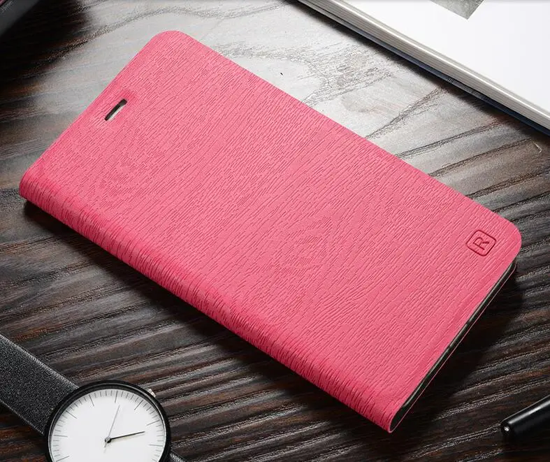 Xiaomi Redmi 4 pro Чехол из искусственной кожи бизнес-серии флип-чехол для Xiaomi Redmi 4 pro.#0918 с номером отслеживания - Цвет: rose