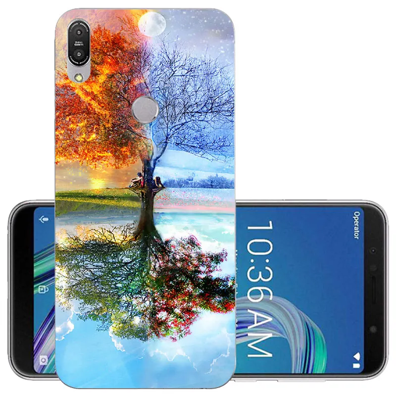 Чехол ZB601KL из мягкого ТПУ 6 дюймов чехол для ASUS Zenfone Max Pro M1 ZB602KL задняя крышка