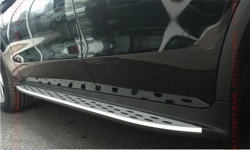 Автомобильные беговые доски боковые педали для Mercedes Benz X253 AMG GLC200 GLC260 GLC300 GLC320 2016 2017