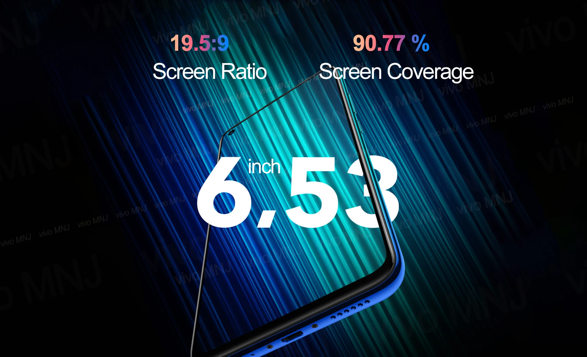 vivo Z5x мобильный телефон 6,5" экран 8G 128G Snapdragon710 16MP камера 5000 мАч батарея 18 Вт зарядка сотовый смартфон