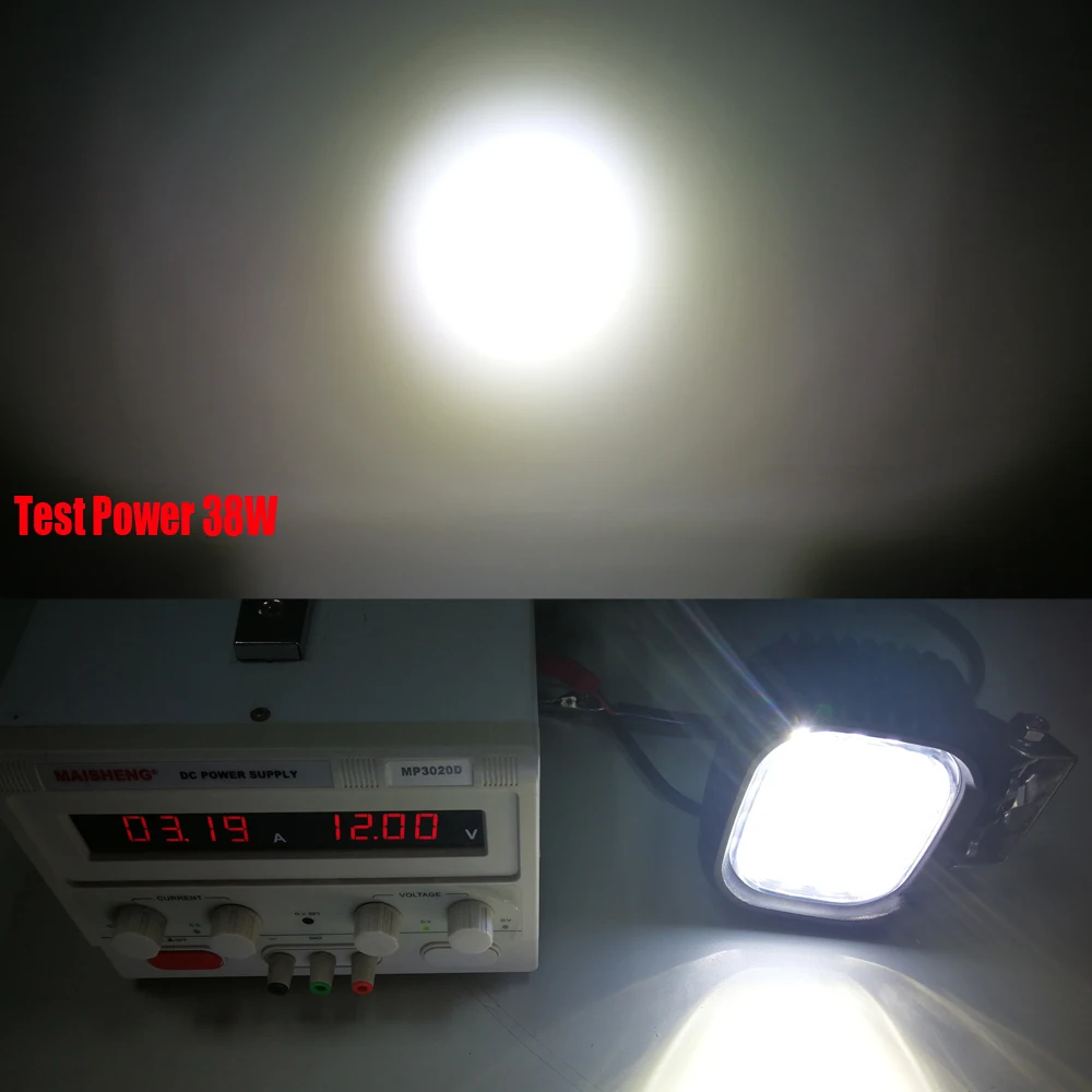 

12V Car Led Work Lights Spot / Flood Beam 24V Truck Led Work lights 48W Led Offroad Driving Lights x2pcs/lots