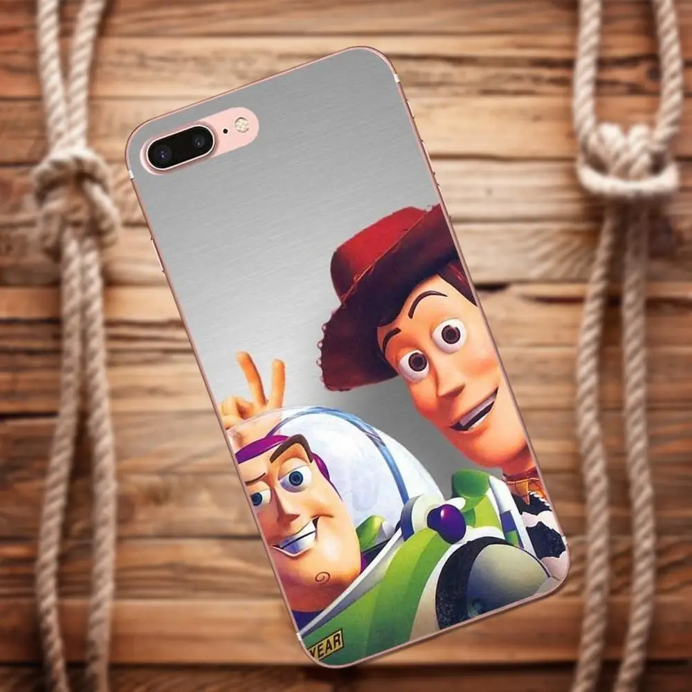 Vvcqod Мягкий защитный чехол Вуди из Истории игрушек селфи для Apple IPhone X 4 4S 5 5C 5S SE 6 S 7 8