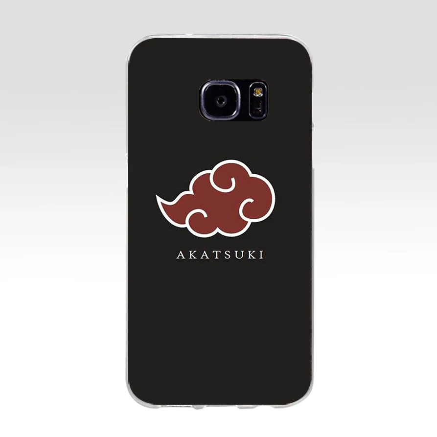 5 252A Наруто Акацуки клан облако символ Мягкий ТПУ силиконовый чехол для samsung Galaxy s6 s6 s7 edge s8 s9 plus чехол - Цвет: 5