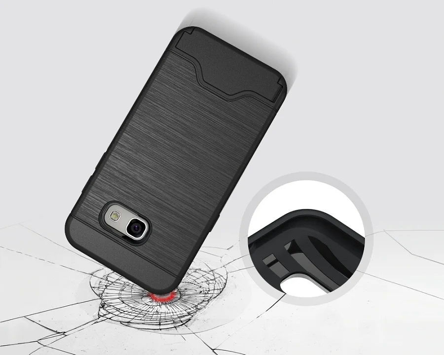 Для samsung A5 2017 Heavy Duty Защитник Case Влияние Гибридный Жесткий Пластиковый Чехол