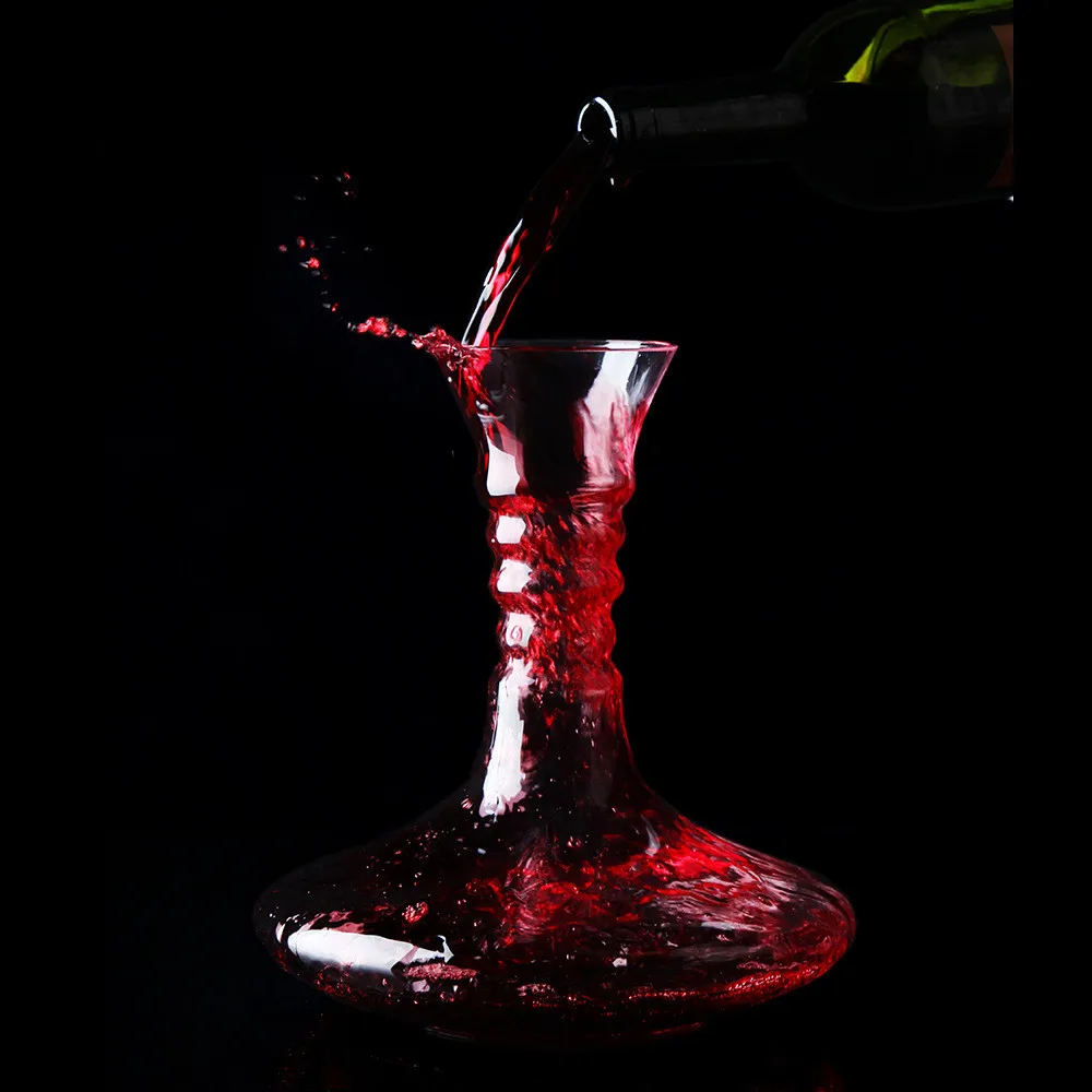 Изысканный Хрустальный разливщик красного вина ручной работы 1400 мл графин