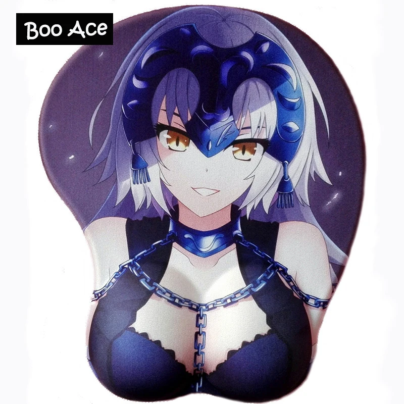 Fate/Grand для &quotизменить Санта Lily аниме 3D Мышь мягкий коврик в виде груди игровой