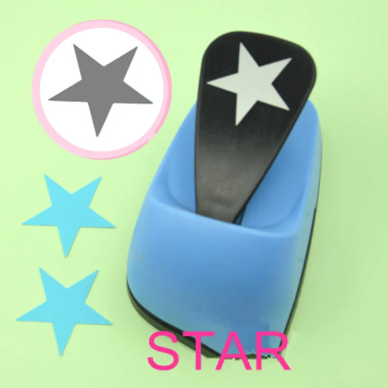 Бесплатная доставка перфоратор в форме звезды для скрапбукинга и творчества