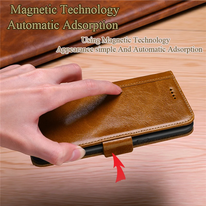 Genuine Leather Case For Samsung Galaxy Note 9 8 S9 S8 S10 Plus Lite S9plus Luxury Flip Wallet Magnetic Book 360 Cover Funda | Мобильные
