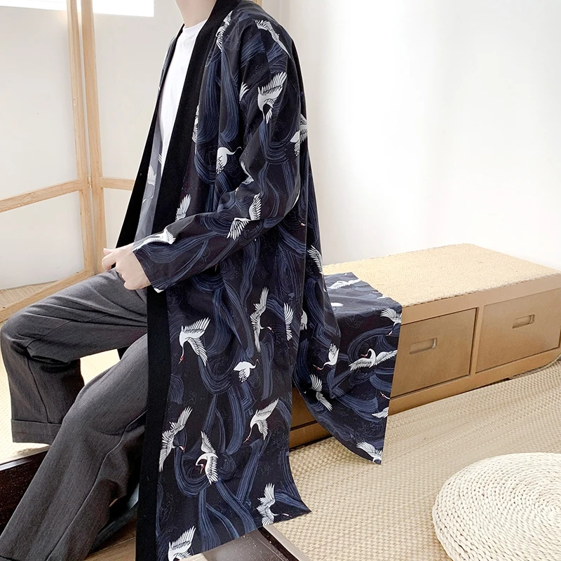 Yukata haori, мужское японское кимоно, кардиган, мужской костюм самурая, одежда, кимоно, куртка, мужское кимоно, рубашка yukata haori, FF001