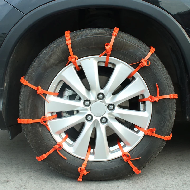 20 шт. универсальная пластиковая мини шина для внедорожников|tire snow chains|wheel chainsnow