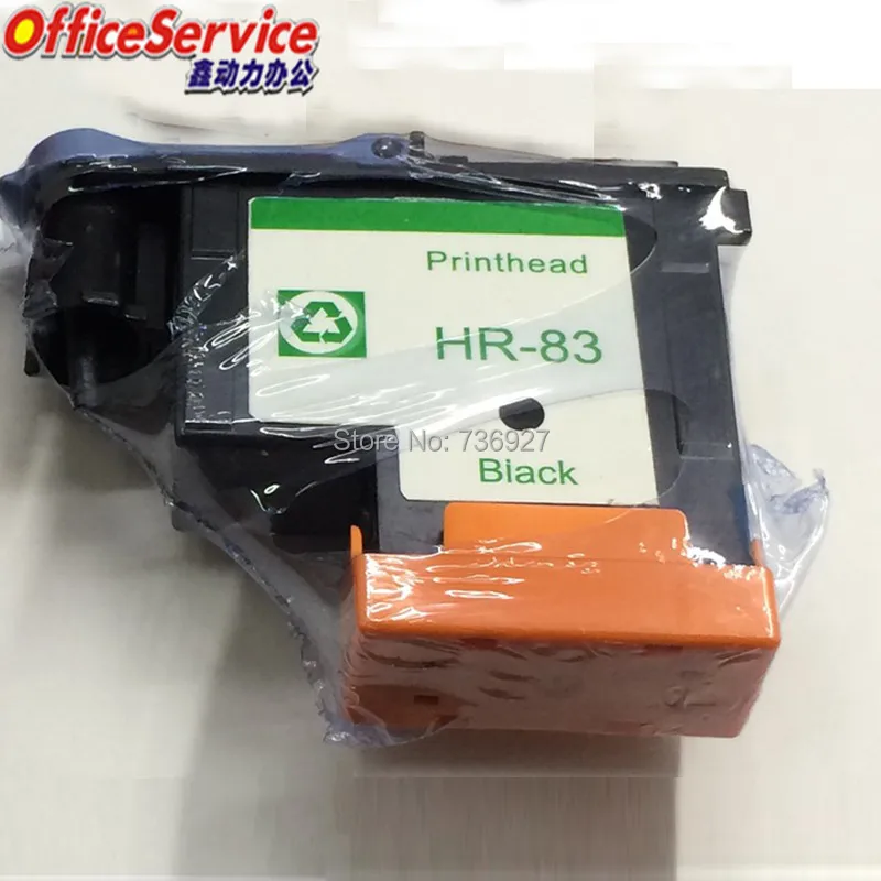 1х черная восстановленная печатающая головка для HP 83 Designjet 5000 5500 струйный принтер