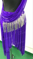 Latin Dance Competition Dresses latin dance dress for women Rumba Salsa Standard Costume With Bra Leotard tube beads