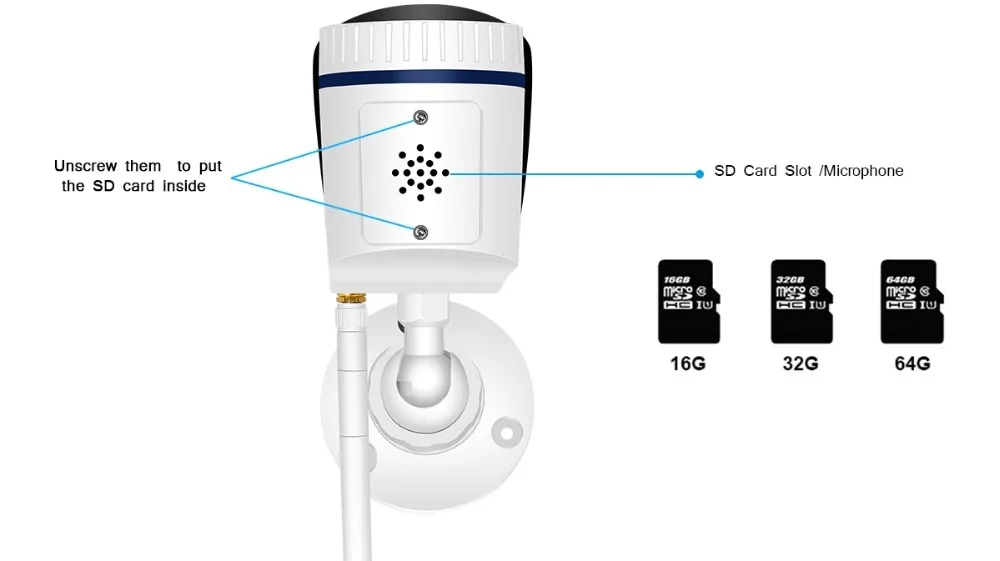 Besder Full HD 1080P WiFi IP Камера уличная IP66 Водонепроницаемая двухсторонняя аудио 2-мегапиксельная Беспроводная камера для домашней безопасности ONVIF RTSP