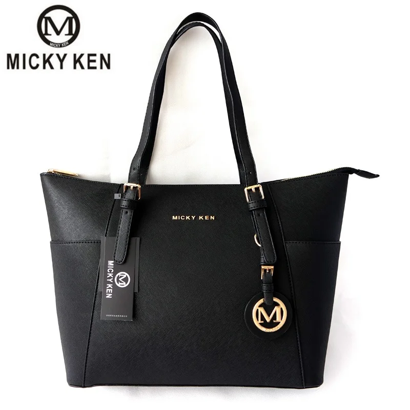 MICKY KEN bolsa feminina 2019 women handbags big pu leather high quality letter female bag designer bolsos mujer sac a main tote | Багаж и