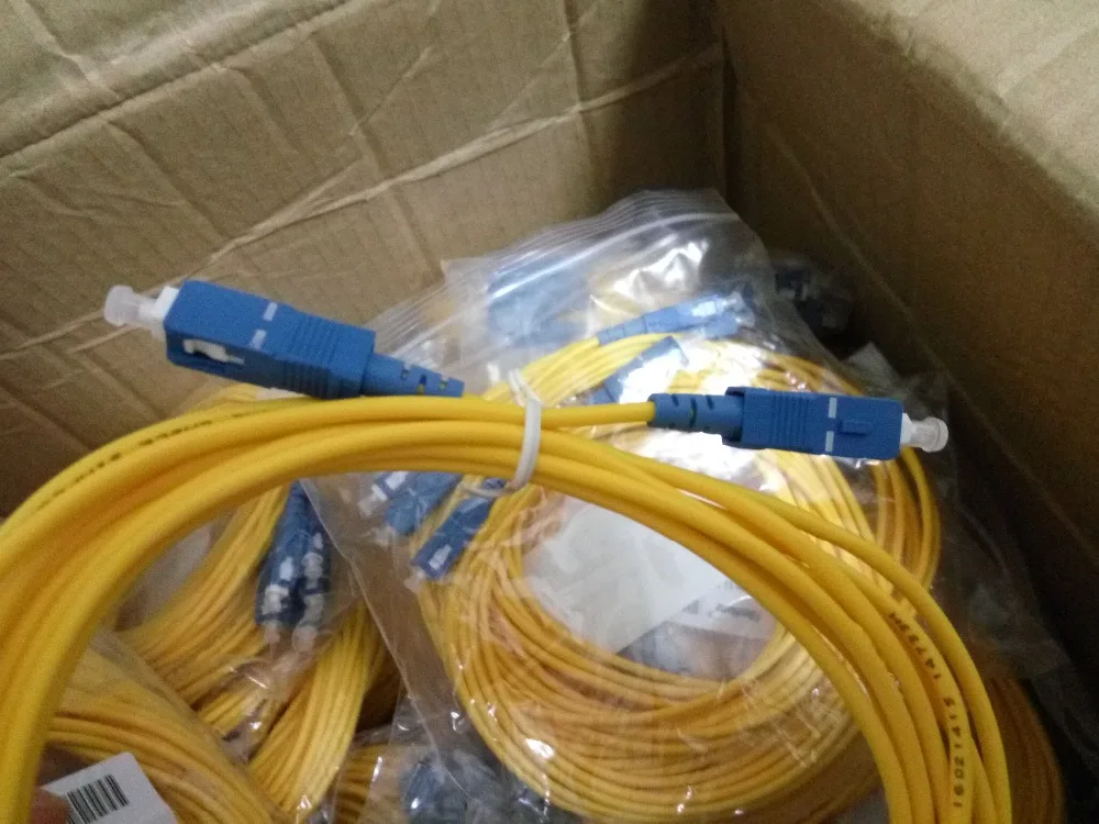 SC / UPC Simplex mode волоконно оптический соединительный шнур 3 М 0 мм или 2 FTTH кабель|patch cord