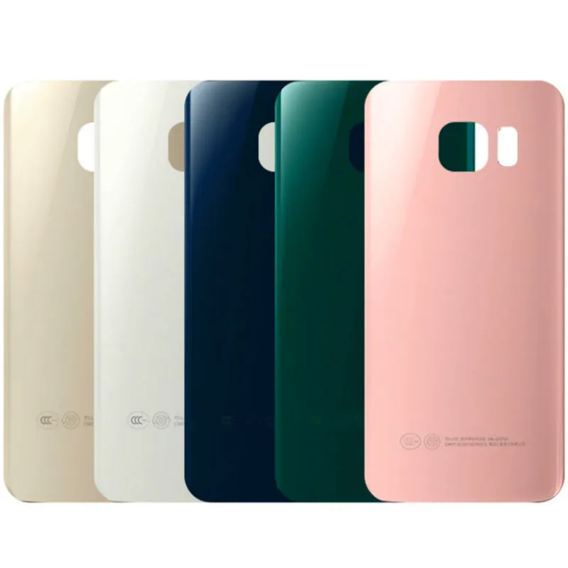 10 шт. для Samsung Galaxy G920 G925 G928 задняя крышка батарейного отсека с наклейкой S6 Edge Plus