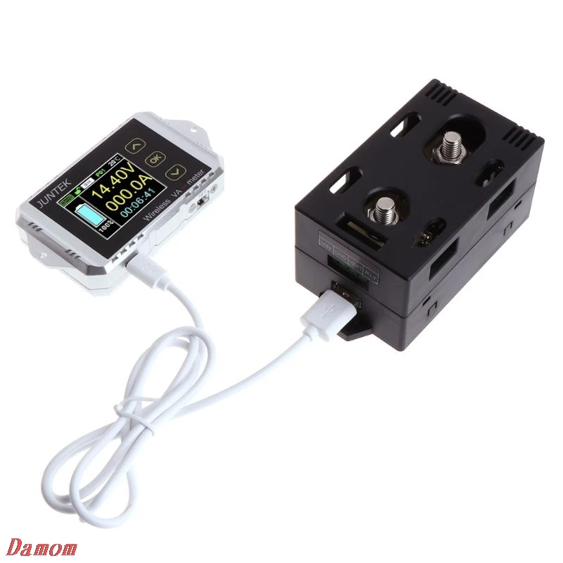 DC 120V 50A~ 300A беспроводной Амперметр Напряжение кВт-ч Ватт метр автомобильный аккумулятор кулонометр Новинка