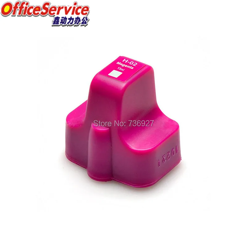 Совместимый чернильный картридж для принтера HP 02 hp C5180 C6180 C7280 C8180 D6160 D7160 D7260 D7360 D7460