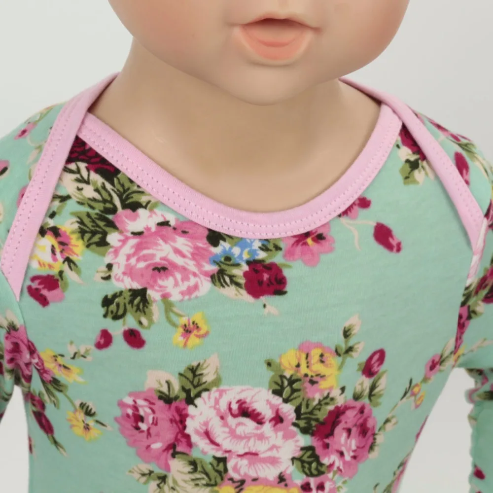 Модная одежда для детей Детская мода девочек комбинезон новорожденных Детский