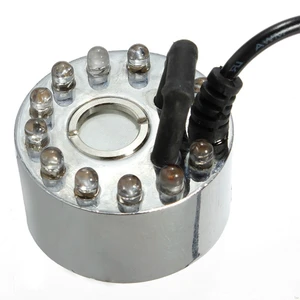 Ультразвуковой генератор тумана Jiguoor, устройство для очистки воды, фонтана, пруда, 12 Светодиодный