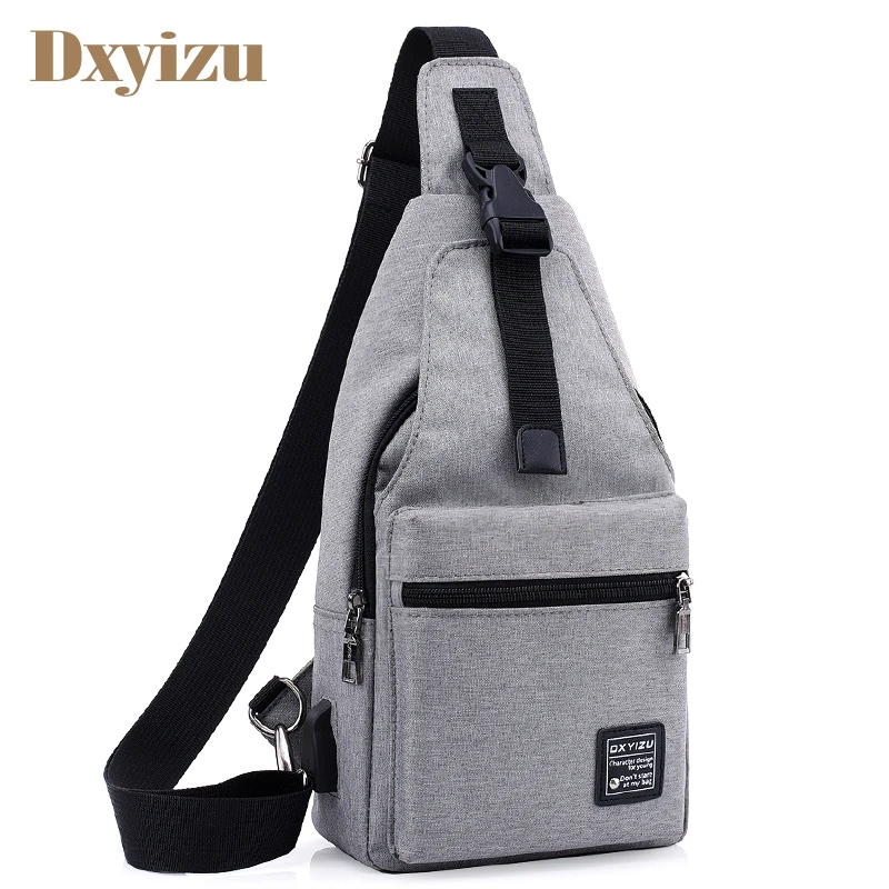 

Sling Shoulder Bags For Men Fashion Multipurpose Chest Pack Casual Waterproof Chest Pack Male Nylon Messenger Chest Shoulder Bag