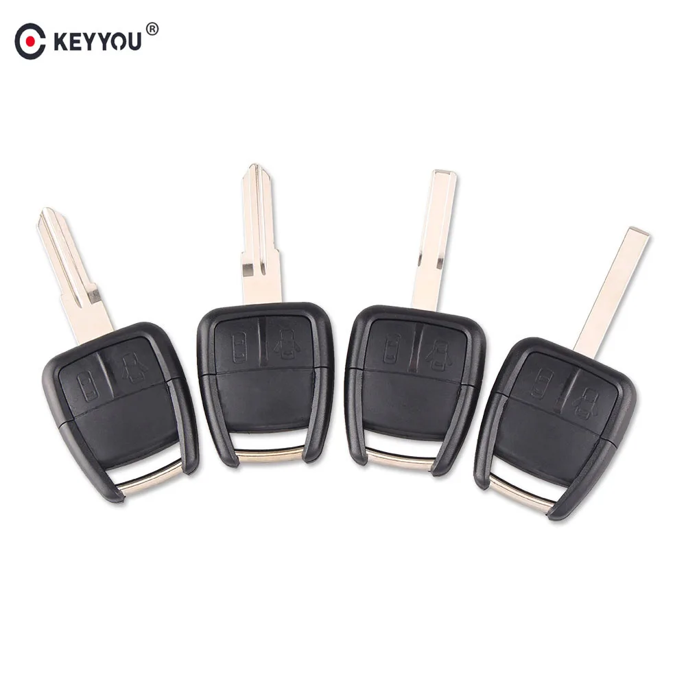 Брелок для автомобиля KEYYOU с двумя кнопками оболочка Chevrolet Opel лезвием ключей|fob