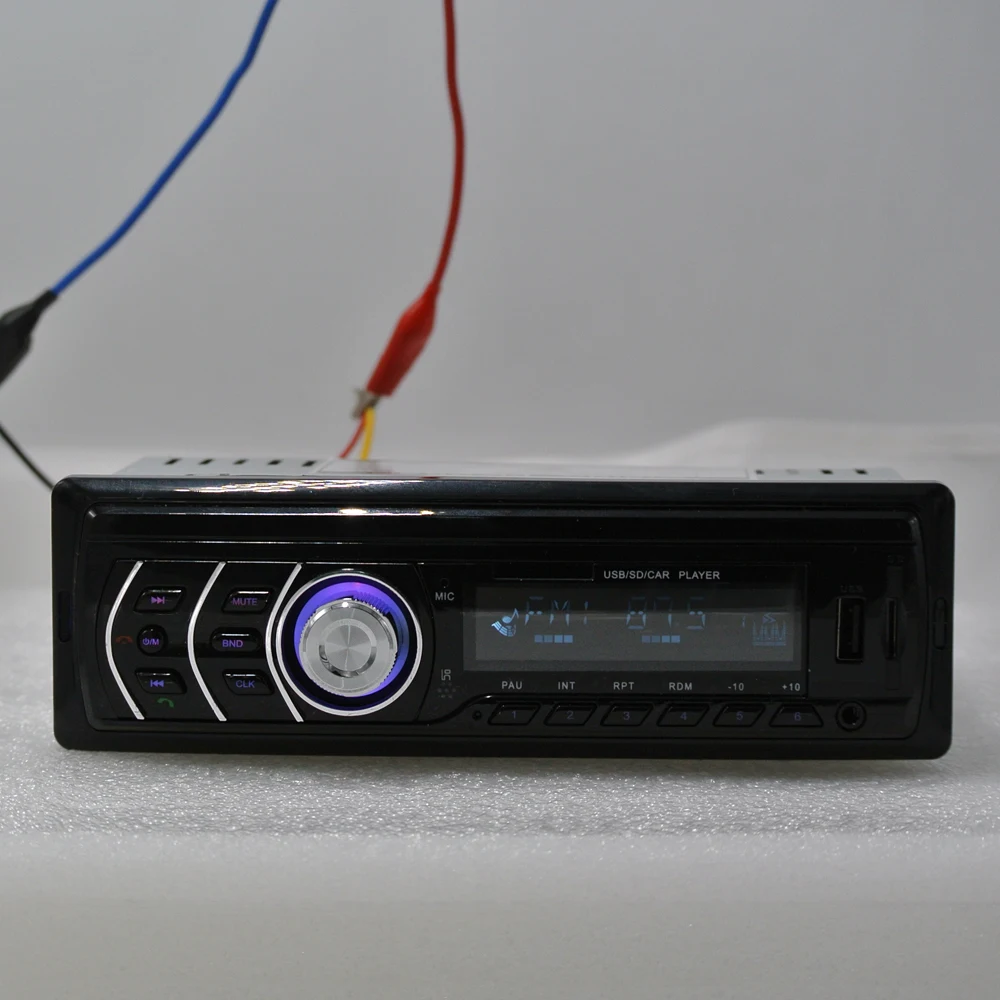 Универсальный автомобильный радиоприемник стерео MP3-плеер с Bluetooth 12 В USB AUX SD