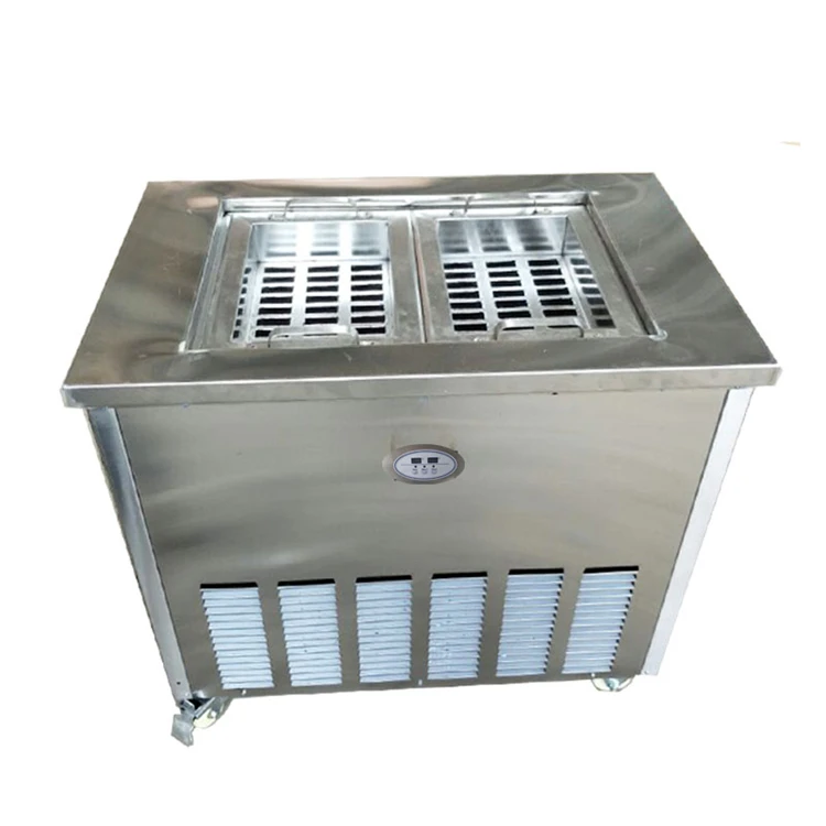 

Ice Popsicle machine 2 molds R404 Refrigerant ice popsicle making machine
