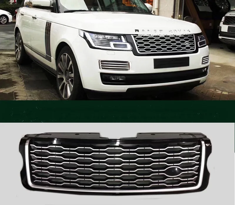 2018 версия стиль подходит для Land Rover Range 2013 2014 2015 2016 2017 Передняя сетка передняя