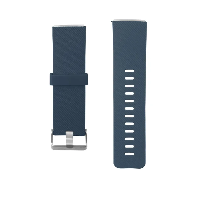 grey blue Быстросъемный однотонный Браслет для Fitbit Blaze, сменный ремешок для часов, аксессуары для Fitbit Blaze, умный ремешок для часов - Цвет ремешка: grey blue