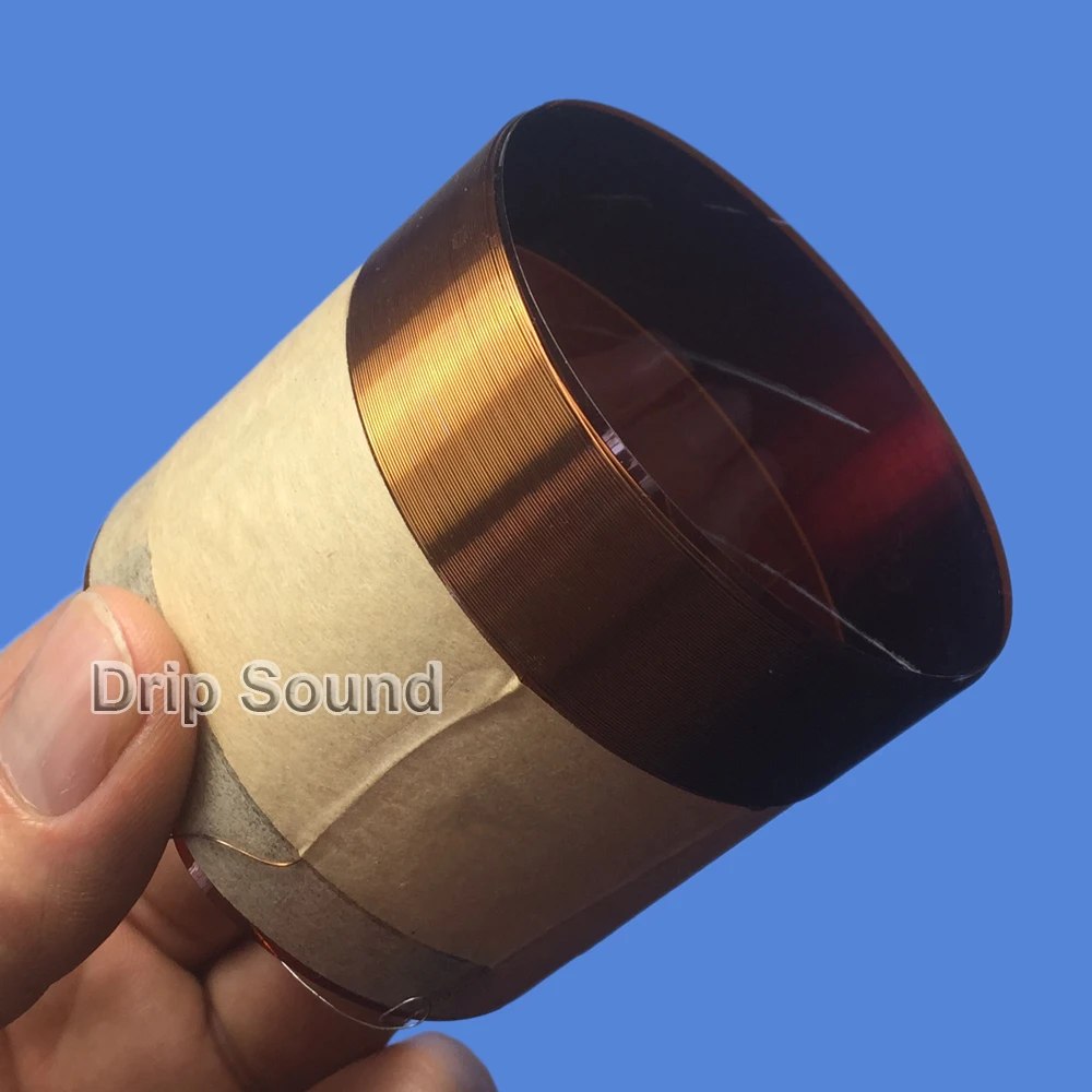 2 шт. 63 5 мм ядро 8ohm Бас Звуковая катушка KSV Kapton Woofer звуковой привод запчасти для