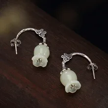 Серьги с подвеской чистый антиквариат S925|Серьги-подвески|