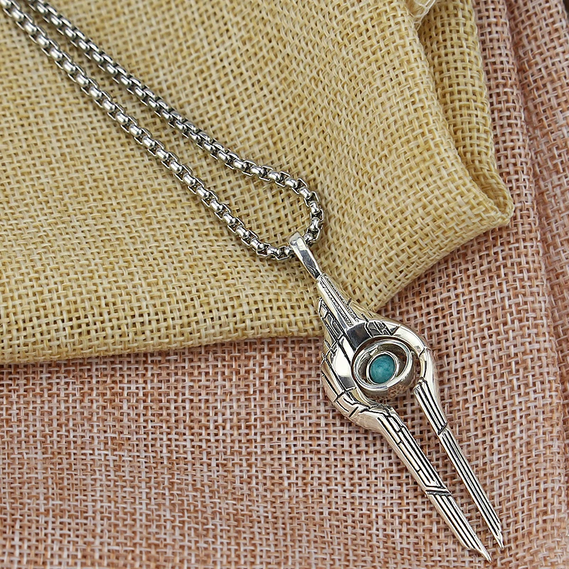 Лидер продаж ювелирные изделия из фильма длинное ожерелье с подвеской логотипом