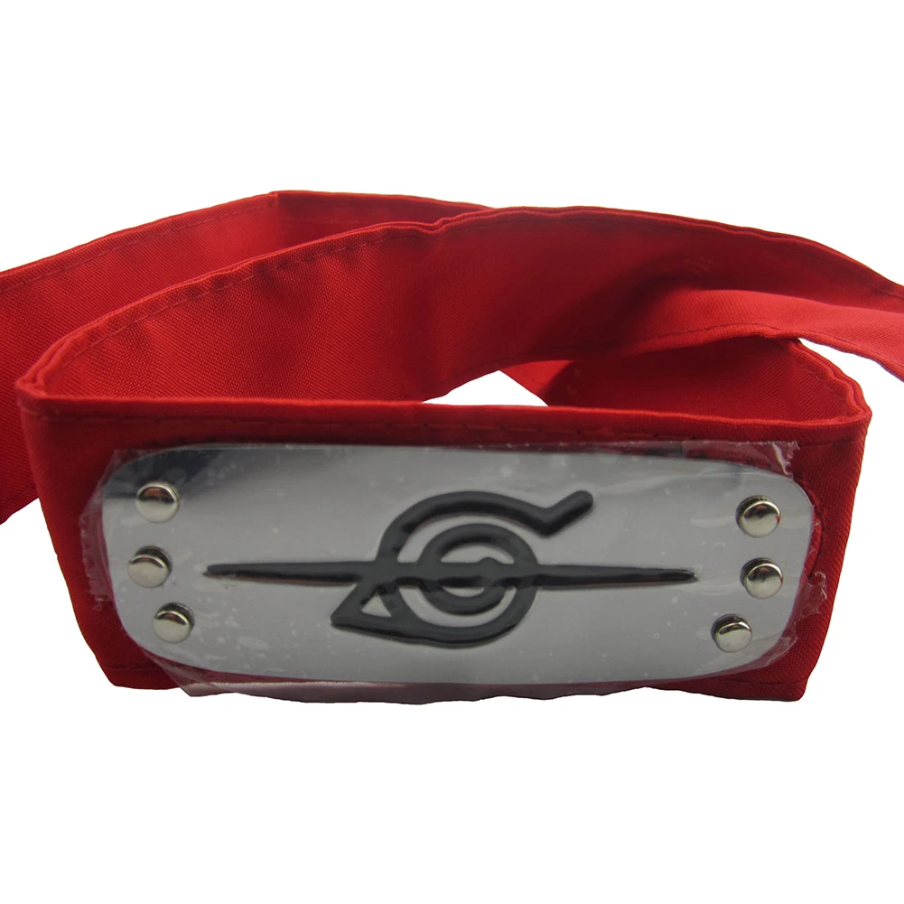 Brdwn NARUTO Akatsuki Uchiha Zetsu Konan Hidan Orochimaru Kisame Sasori Deidara Ninja повязка на глаза для косплея головной убор - Цвет: Itachi Red