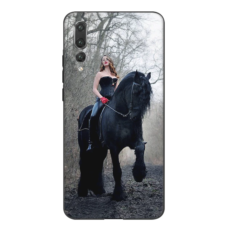 Desxz силиконовый чехол для мобильного телефона Beauty Horse Huawei Y5 Y6 Y7 Y9 Prime Mate 10 Nova 2i 2 3 3i 4