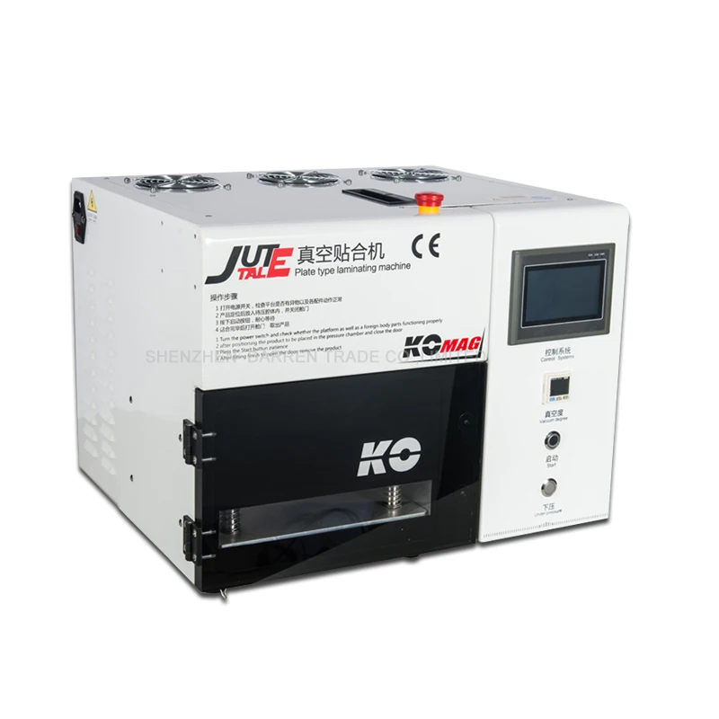 

LCD Laminating Machine LY 898 Vacuum OCA Lamination Machine with built-in defoam machine MAG-KO Laminator7''