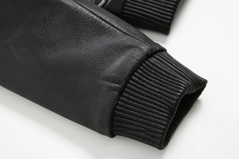 Мужская летная куртка из натуральной кожи с меховым воротником|jacket fashion|jacket fashion