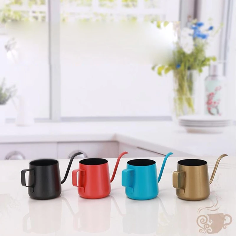 Чайник с носиком гусиная шея 250/350 мл|drip coffee kettle|gooseneck spout kettlecoffee pot |