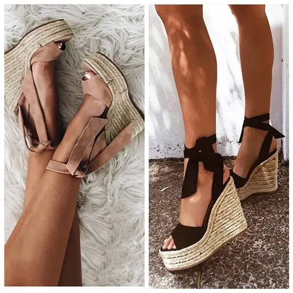 Женская обувь zapatos mujer женские босоножки на танкетке туфли лодочки платформе с