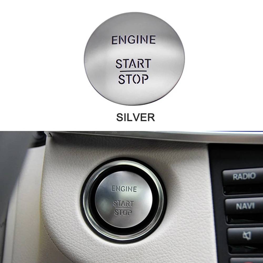 Keyless Go Start Stop кнопочный переключатель зажигания двигателя 2215450714 подходит для BENZ
