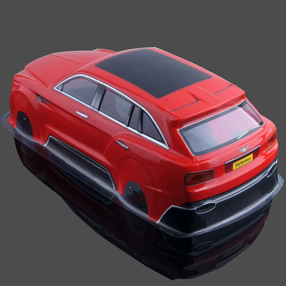 RC 1:10 плоский бегущий на дороге Дрифт автомобиль ПВХ 195 мм Bentley оболочка автомобиля